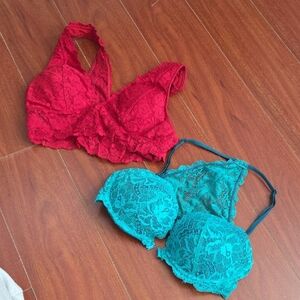 Lace Bralette Set